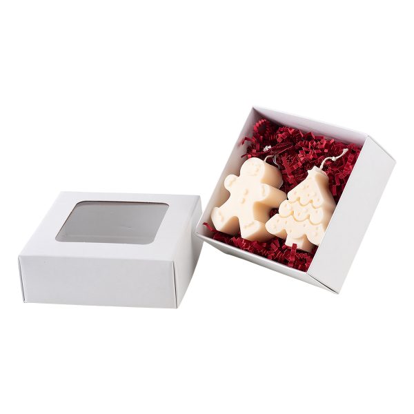 Gift Box με Φυτικό Κερί Σόγιας - Cookie & Δεντράκι