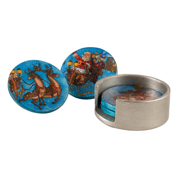 Σουβέρ Τσιμέντου με τεχνική Decoupage